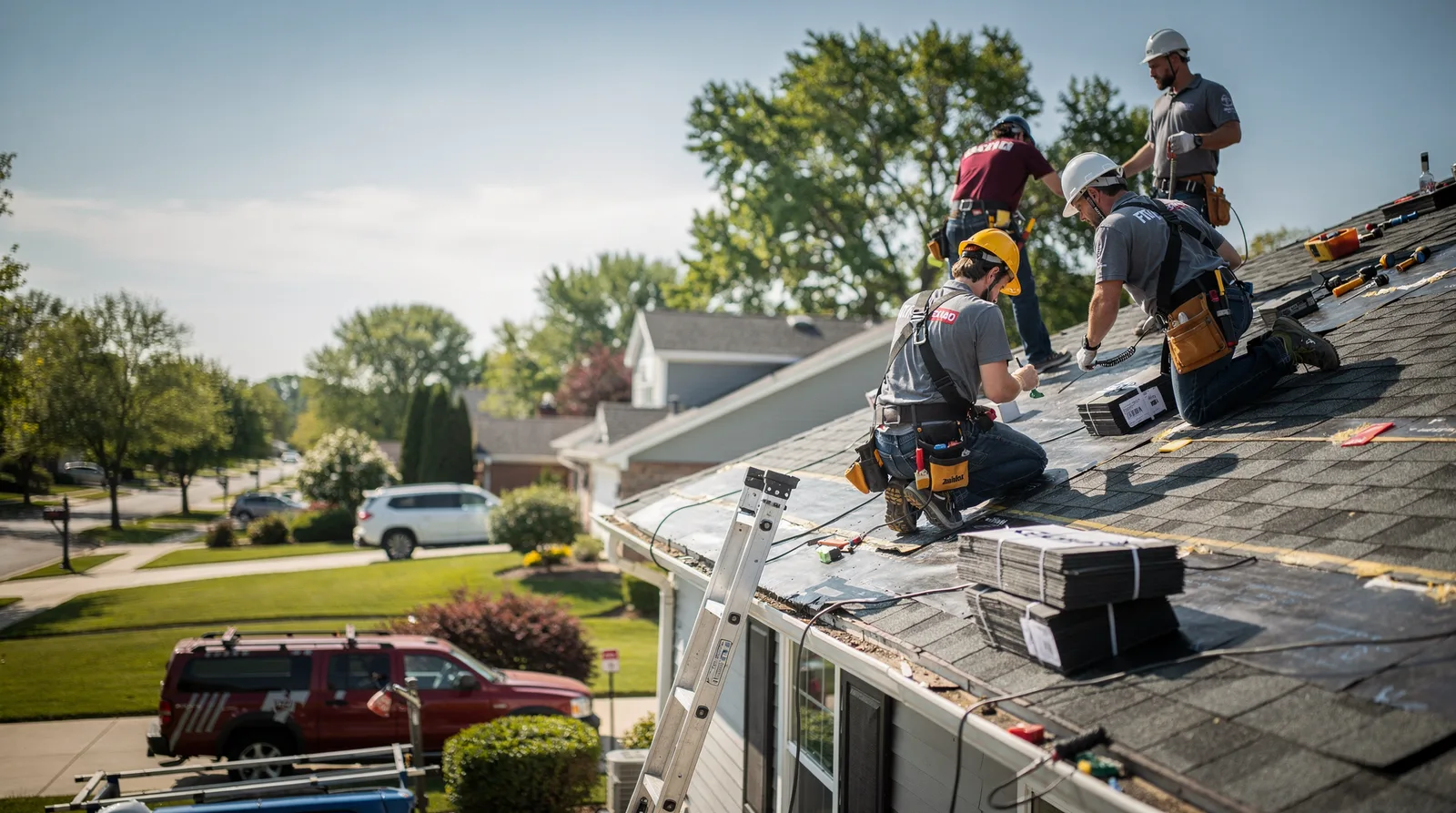 Roof Repair in Blue Rapids, KS around you